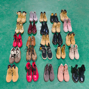 Botas Martin para Mujer, Calzado de Montañismo de Segunda Mano, Marca Internacional, Botas de Senderismo de Cuero Usadas, Talla 38 - Product Image 4