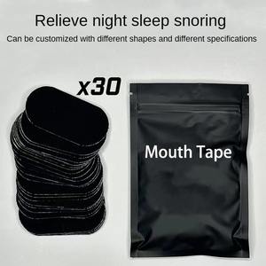 कस्टम 30 pccs मुंह को सोते हुए मुंह को बंद रखने से रोकने के लिए नरम नींद पट्टी मुंह के टेप - Product Image 5