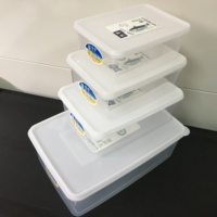 Fabricant de stockage domestique fournitures de cuisine emballage à emporter récipient en plastique pour aliments préparés pour la cuisine