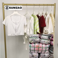 Paca de Ropa Japonesa de Segunda Mano, Pacas de Ropa Usada Importada, Paca de Blusas Usadas para Mujer