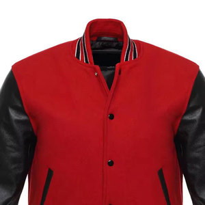 Veste universitaire en polyester personnalisée de haute qualité pour homme, style streetwear hivernal, imperméable, coupe-vent, réversible, avec veste d'hiver - Product Image 5