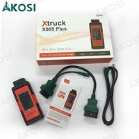 X-트럭 X005 플러스 ECU 프로그래밍 ECU 퀵 플래싱 DPF 재생 키트 (FAWDE, SINOTRUK, Shacman, Dongfeng용) OBD2 스캐너 도구