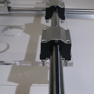 Glissière de toupie réglable de 1200 mm pour le nivellement, gabarit avec blocs de glissière linéaires artisanaux et rails de glisse lisses - Product Image 3