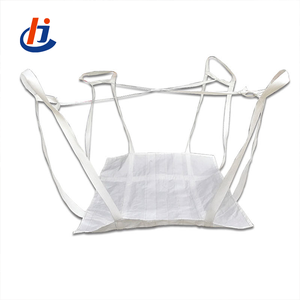 HOGOO Fabbrica - <span class=keywords><strong>Sacchi</strong></span> Jumbo in PP Tessuto per Alimenti da 1 e 2 Tonnellate, Fondo Piatto, Circolari, con Cinghie di Sollevamento, Pallet Morbido - Ottimo Prezzo - Product Image 3