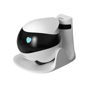 ईबो एसई स्मार्ट रोबोट वाईफाई कॉलर कैटलपेल पालतू बिल्लियाँ खिलौना सुरक्षा 1080पी वायरलेस कैमरा बिल्लियों के लिए इंटरैक्टिव रिमोट कंट्रोल ऐप ई के माध्यम से