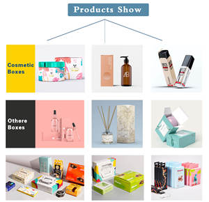 Boîte en papier coloré en matériaux recyclés de qualité alimentaire, résistante à l'huile, laminée UV, imprimée sur mesure pour l'emballage de biscuits faits <span class=keywords><strong>maison</strong></span> et de pâtisseries. - Product Image 5