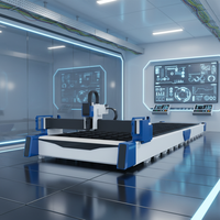 Máquina de corte láser de fibra CNC de gran escala 8000 W, nueva condición 2025, con sistema de refrigeración por agua Fuji, pórtico automático, CyPcut, Yaskawa, AI Metal