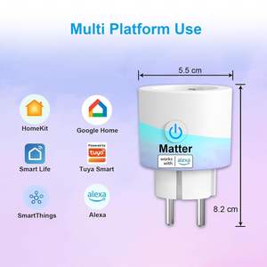 ปลั๊กไฟอัจฉริยะ Antela Smart Power Plug Eu 16A Wifi Matter พร้อมระบบตรวจสอบพลังงาน ใช้งานร่วมกับ Alexa และ Google Home รองรับปลั๊กอเนกประสงค์ - Product Image 6