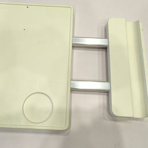 <b>Dining</b> Board Abs Material <b>White</b> <b>Extendable</b> Hospital <b>Table</b> Bed Rail Compatible - Product Image 2