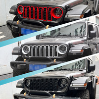 LUMA Offres Spéciales 2024 Cache de Phare Avant pour Jeep Wrangler JL 2018+ Gladiator JT