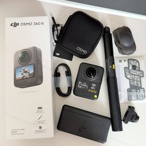 Cámara 360 <span class=keywords><strong>DJI</strong></span> Osmo 360 II 2026 con Lente Reemplazable, 8K, 2150mAh, Carga Rápida de 27W, IP68, 120MP, Video 360, Cámara de Acción, Venta al Por Mayor - Product Image 1