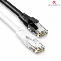 Câble Ethernet UTP FTP SFTP flexible à double blindage, conducteur en cuivre torsadé, Cat8, câble réseau Ethernet SFTP