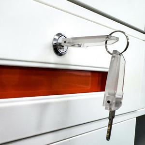 Modern Three-Layer Carbon Steel Office Storage <b>Locker</b> Detachable Design Large Capacity Multifunctional Metal Pouch for Neatening - Product Image 5