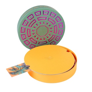 Tùy Chỉnh Vòng Sô Cô La Hộp Quà Tặng Đặc Sản Giấy Dập Nóng Dập Nổi Sang Trọng Bao Bì Thực Phẩm Hộp Với Lớp Lót Nhựa - Product Image 2