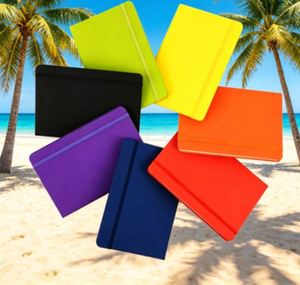 Logo Design Printing Pages Agenda Personalize Weekly Daily Planner <b>A5</b> PU Leather Hardcover Journal Diary Notebook - Product Image 4