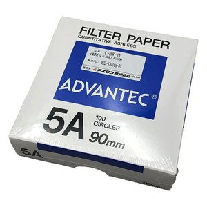 กระดาษกรอง Advantec 5C ขนาด 90 มม. 100 วงกลม สำหรับใช้ในห้องปฏิบัติการเชิงปริมาณ - Product Image 4