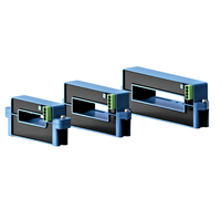 Sensor Arus Efek Hall Loop Terbuka AC/DC 0-2000A Inti Terpisah Akurasi Tinggi Kelas 0.5 4-20mA 0-5V Pemantauan Daya Output