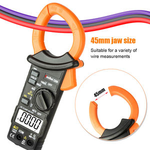 Pince ampèremétrique numérique avec test de température et de continuité, test de câbles sous tension, 3266 4000 comptes, fonction NCV, 600V 1000A - Product Image 4