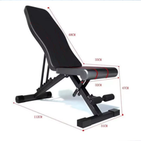Vente chaude pliable en métal Flybird banc de musculation équipement de gymnastique exercice banc de musculation banc abdominal réglable