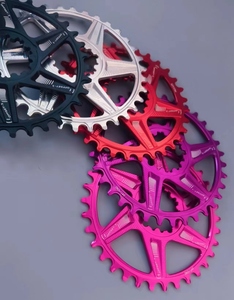 CNC Offset 3mm plato 165/170/72, 5/175mm manivela <span class=keywords><strong>DUB</strong></span> aleación <span class=keywords><strong>eje</strong></span> bicicleta bielas ultraligero rueda de cadena y bielas para DH AM XC - Product Image 5
