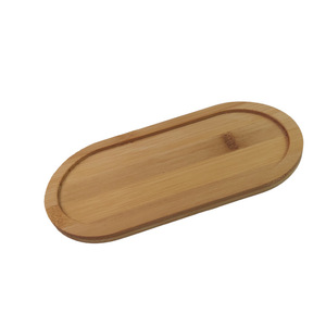 Bandeja de bambú, sencilla y elegante para uso doméstico, perfecta para té, pan, refrigerios, frutas y artículos decorativos en la sala de estar. - Product Image 3