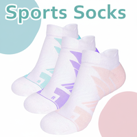 Chaussettes de sport courtes personnalisées, absorbantes, respirantes, en coton, avec semelle en tissu éponge, chaussettes personnalisées