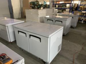 48 "2 דלת תחת מקפיא counter בסגנון אמריקאי מקפיא נירוסטה שולחן עבודה שולחן - Product Image 3