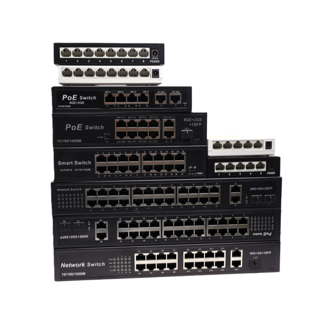 Cost Effective 16 Port Gigabit Ethernet Switch RJ45 Ports 38Gbps Backplane Desktop New Release Factory Outlet