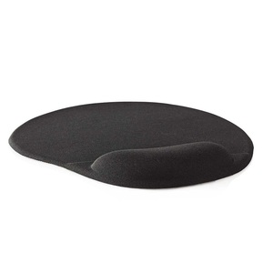 Black Gel <b>Mouse</b> Pad With Wrist Rest Support For Comfortable Computer Use - Product Image 2