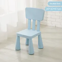 Chaise et tabouret pour enfants Marmot pour utilisation en maternelle