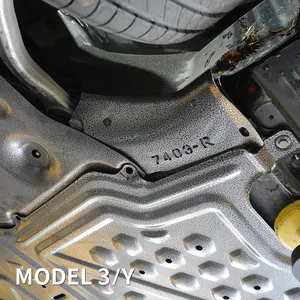 Electric Vehicle New Energy Battery Motor Chassis Guard Engine Bottom Cover Protection Skid Plate For Tesla Model 3 Model Y
