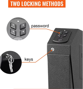 Súng an toàn Hộp gắn truy cập nhanh Handgun <span class=keywords><strong>Sentry</strong></span> Handgun an toàn cho nightstand thiết bị an toàn bàn phím thông minh mật khẩu khóa phím - Product Image 6