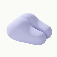 Nouveau coussin de soutien pour les jambes en mousse à mémoire de forme en forme d'alien pour couples, rehausseur de hanches et oreiller de rehaussement des genoux