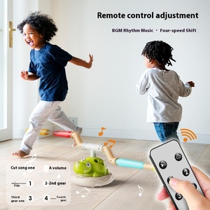 Dinosauro Lanciamissili con Gioco Musicale 3-in-1, Lancio dell'Anello e Rotazione a 360° °   Giochi in Plastica con Telecomando Rotante - Product Image 5