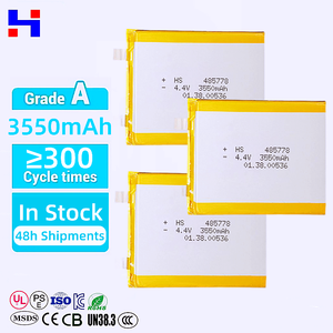 Аккумуляторная батарея LiPo HS 485778, 14.8В, 4S, 10000мАч, сертифицированная CE/FCC, для страйкбольных и радиоуправляемых пневматических оружейных систем - Product Image 1