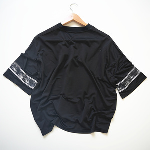 T-Shirt Personalizzata in Rete 100% Poliestere ad Asciugatura Rapida, Maglia da Calcio, Maglietta Streetwear Sportiva con Collo Tondo, T-Shirt Oversize Stampata - Product Image 3