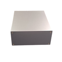 Kotak Outlet DAC casing Aloi aluminium Amplifier Audio 104*47*120 perak bergaya hitam ringan tahan lama