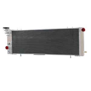 Radiador de Aluminio GTGMOTO de 4 Filas para Jeep Cherokee XJ 4.0L AT/M de 1991~2001, <span class=keywords><strong>1995</strong></span>, 1996 - Product Image 1
