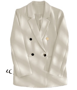 S-3XL Printemps et automne Nouvelle mode coréenne Style décontracté Style universitaire Costume pour femme Haut - Product Image 5