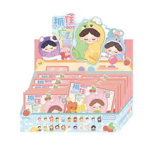 100% Original DODOSUGAR Wendy Beans Got You Series Mini Figuras Coleccionables Lindas Decoraciones para el Hogar Caja Sorpresa Bolsa Sorpresa - Product Image 1