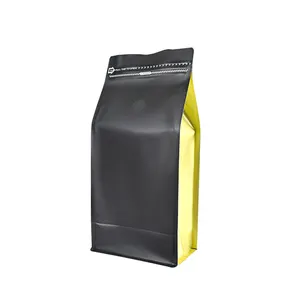 Cheap Price Wholesale Food Grade Drip Coffee Pouch Eight Side Sealing Bag With Zipper
