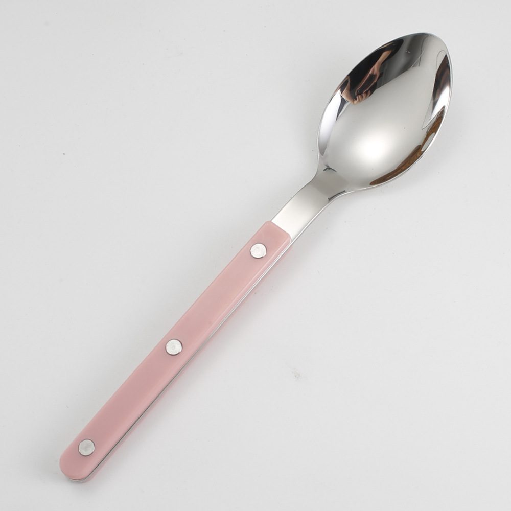 Cuillère à dîner rose