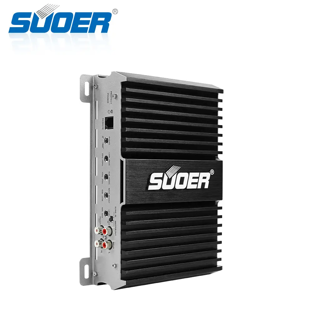 Süper CB-500D-C 12v mini araba amplifikatör sınıf d mono 1 kanal 1500w araba amplifikatör amplificadores para carro