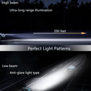 ไฟหน้ารถแบบ LED 30W 3400LM 6000K H4 280องศาเปล่งแสงดีไซน์เดียวกับหลอดไฟหน้า HID สำหรับรถยนต์ - Product Image 2