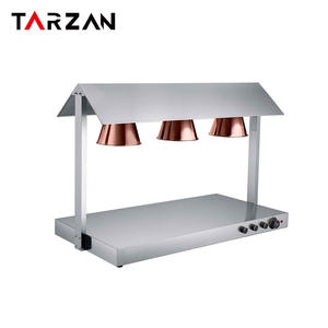 โคมไฟอุ่นอาหารแบบบุฟเฟ่ต์ทำจากสแตนเลสโคมไฟอุ่นอาหารสำหรับร้านอาหาร - Product Image 2