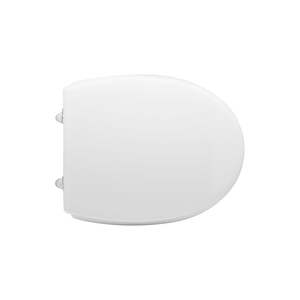 Tapa de inodoro Delta Vaso Euro, bidés electrónicos cuadrados modernos para baño, hechos de madera de bambú, plástico PP, urea, en forma de V - Product Image 1