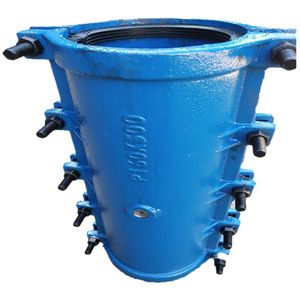 Collier de serrage double YD en fonte ductile DN15-DN700 pour réparation de canalisations métriques, usage général industriel - Product Image 2