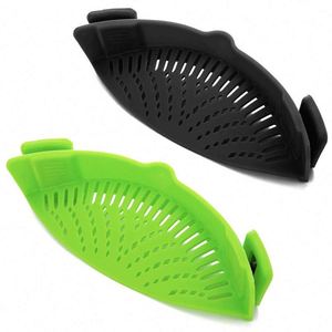 Colador de silicona ajustable con clip para olla, personalizado, al por mayor - Product Image 2