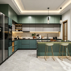 Armoires de cuisine en placage de bois sur mesure pour les développeurs immobiliers et les entrepreneurs Charlotte Multifamily Rental - Product Image 2