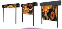 TOPLED meilleure vente superbe effet vidéo économie d'énergie GOB Rolling Flexible led écran d'affichage numérique pour la publicité